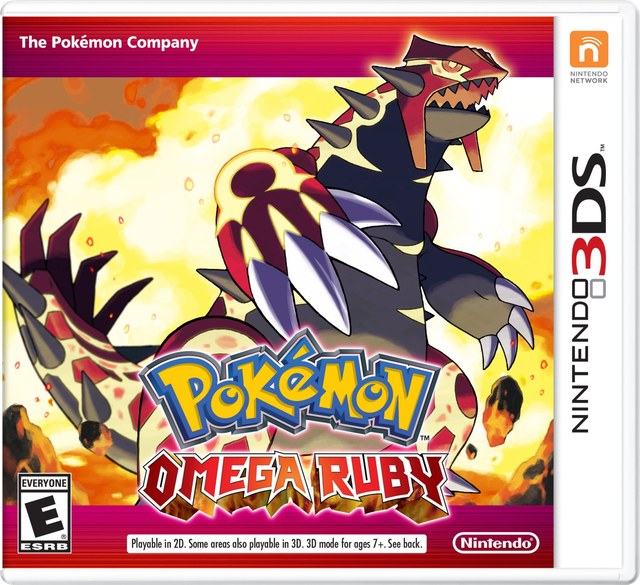 Box art for Pokémon Omega Ruby & Alpha Sapphire