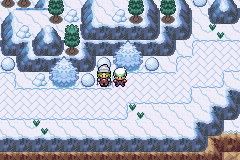A snowy route