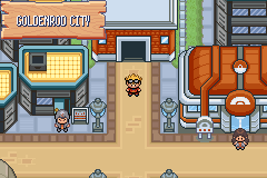 Goldenrod City in Johto
