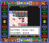 Receiving a Mystery Box in a Poké Mart